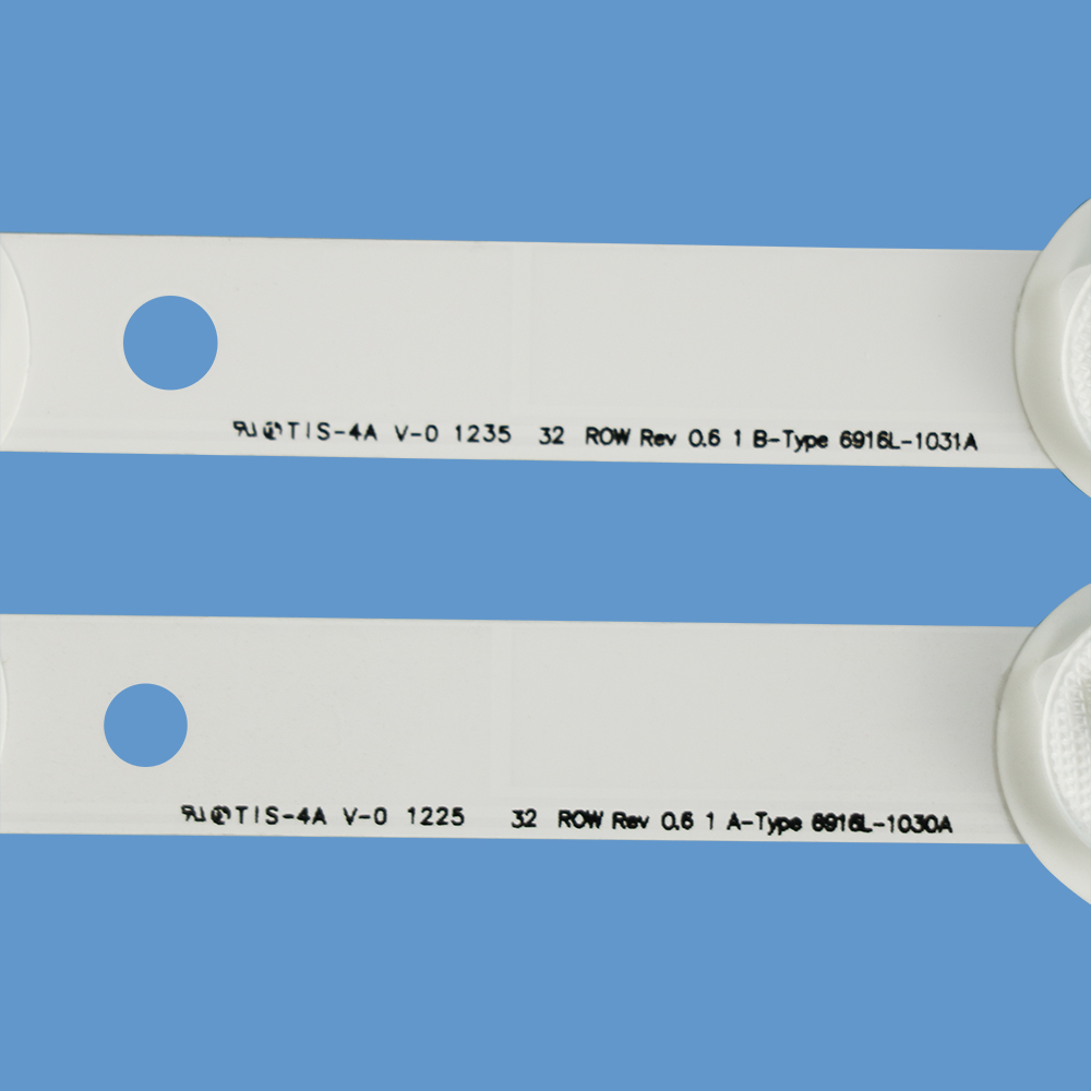 TV-080 TV backlight Replacement Strips for 9LED LG 32''LS 32'' ROW Rev 0.6 1 A-Type 6916L-1030A 6916L-1031A