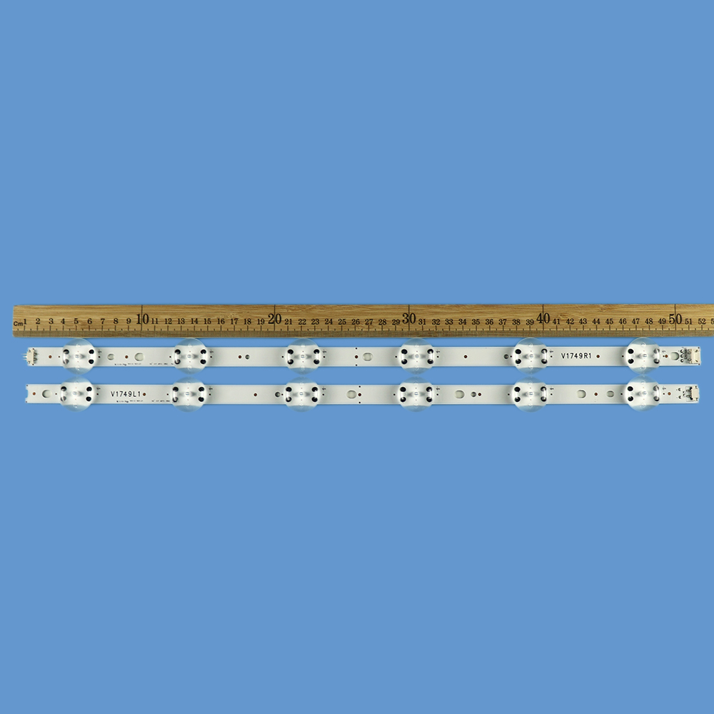 TV-035 49 inch V17 lg TV led backlight strip 6+6lamp LED bar light for lg csp 49inch V17 Television Replacement 2pairs/kit