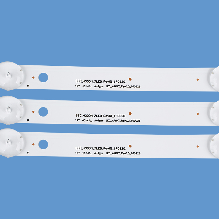 TV-054 Led Backlight Bar LC43490059A 43UJ6300-CA LG 43 inch 7LED 43490057A LC43490058A LC43490059A for tv backlight strip