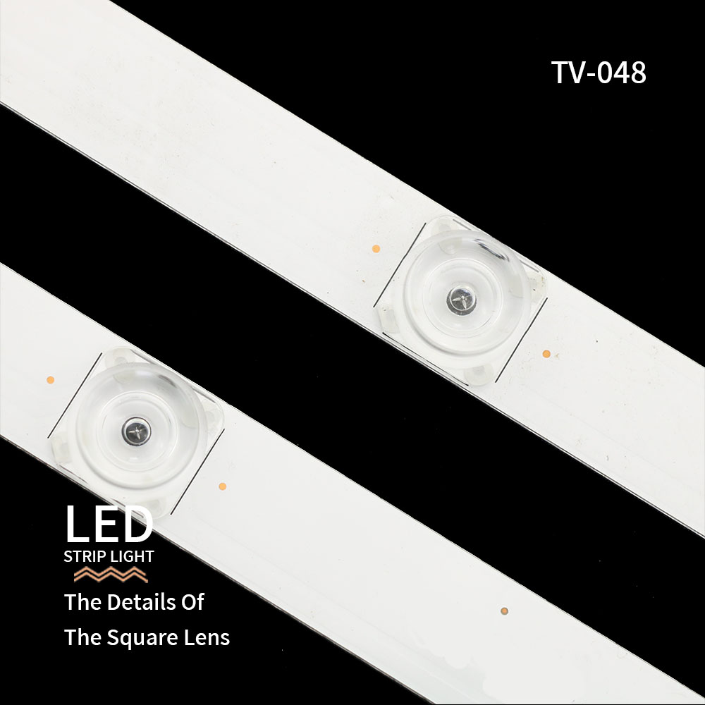 TV-048 42 Inch LG LB With Paper Square Lens High-quality Materials LED TV Backlight Strip for LG Cold White Aluminum 42LB582V , 42LX330C-UA , 42LX530S-UA , 42LF5500 , 42LF6200 , 42LF5800-UA