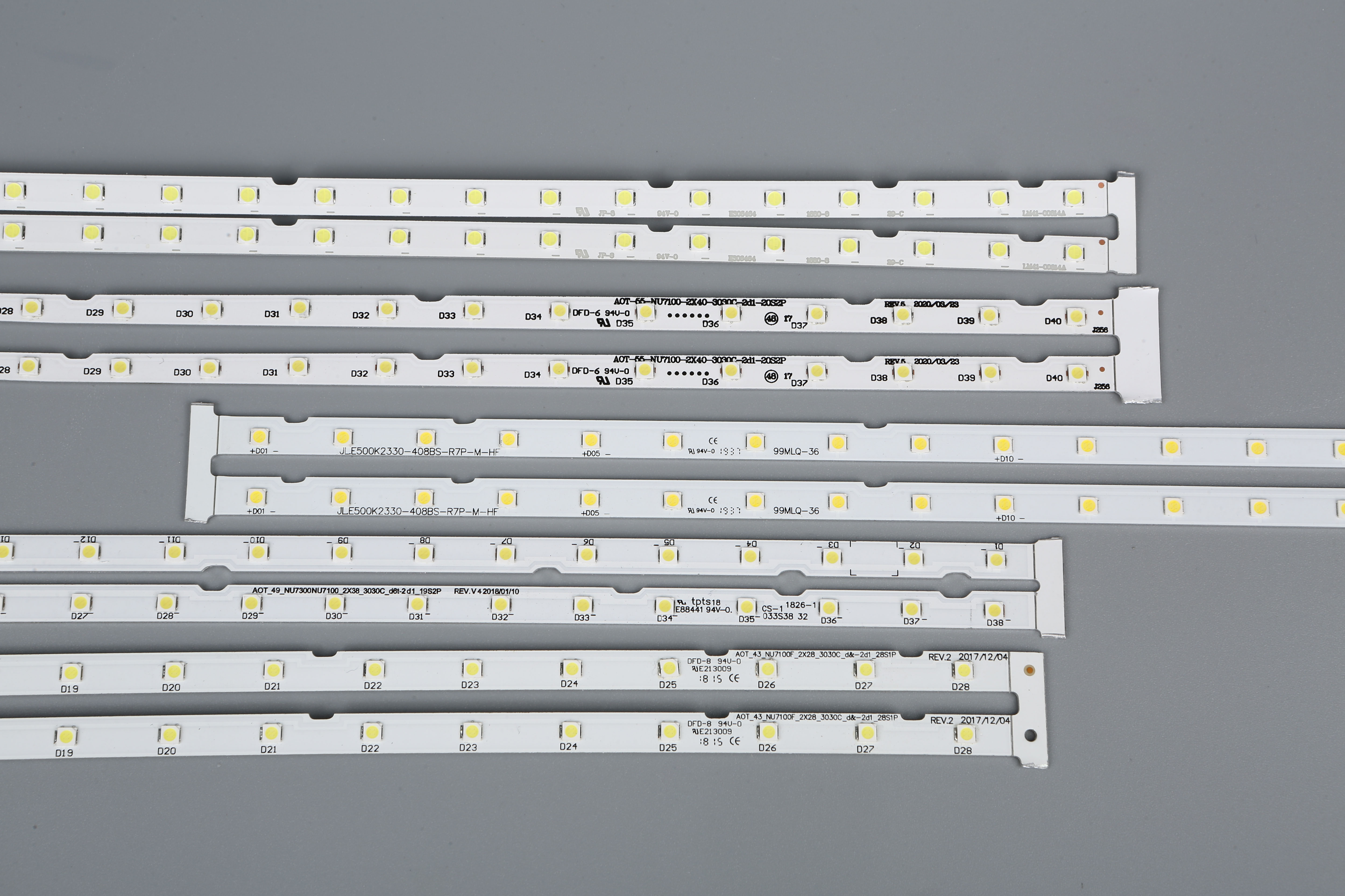 TV-065 066 067 068 108 led backlight strip for SAMSUNG ELED 43NU 49NU 50NU 55NU 65NU For TV backlight maintenance