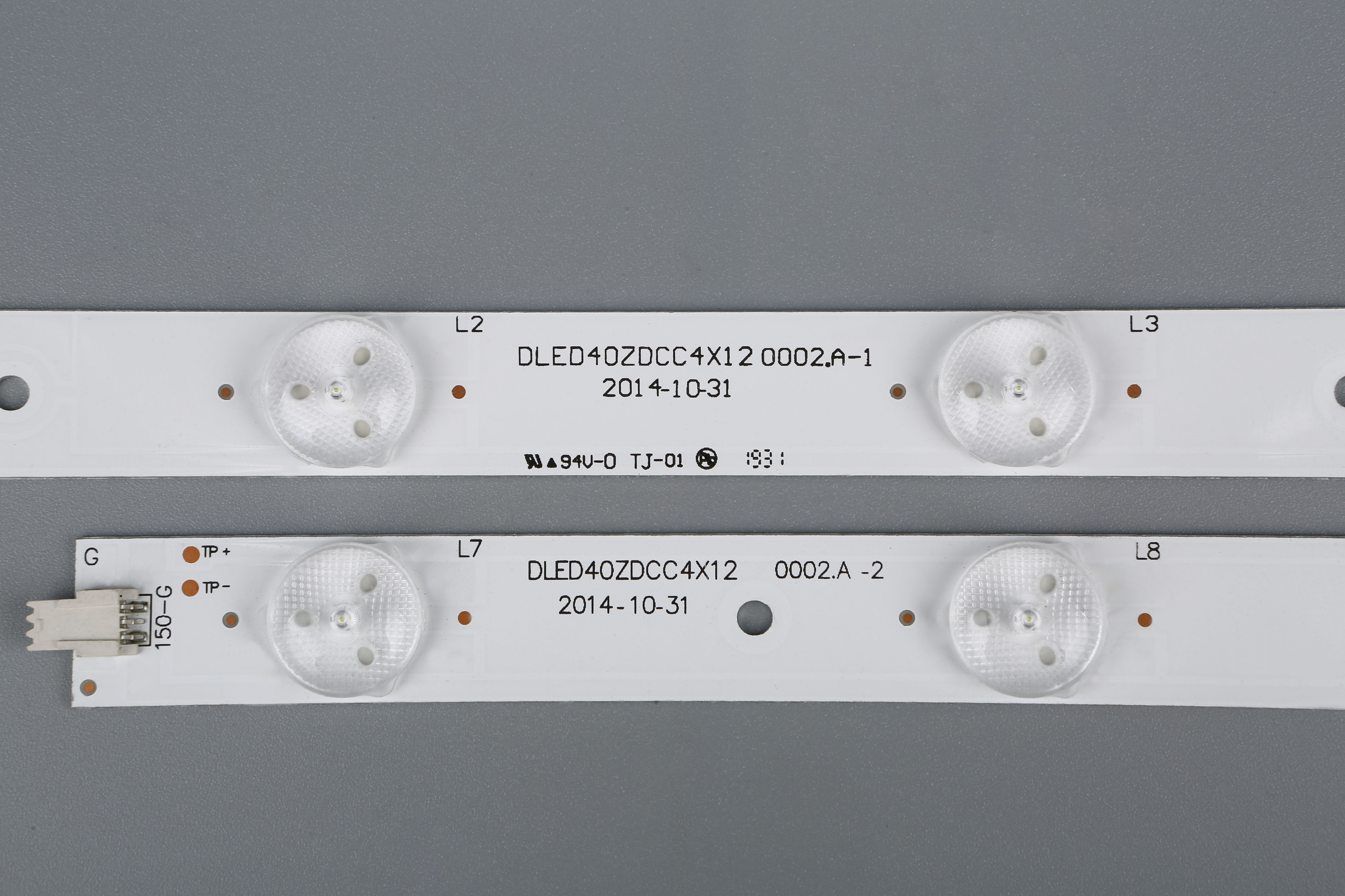 TV-117 LED TV Background Light Strip DLED40ZDCC4X12 0002.A-1 for AWOOX 40 Inch 6+6 LEDs