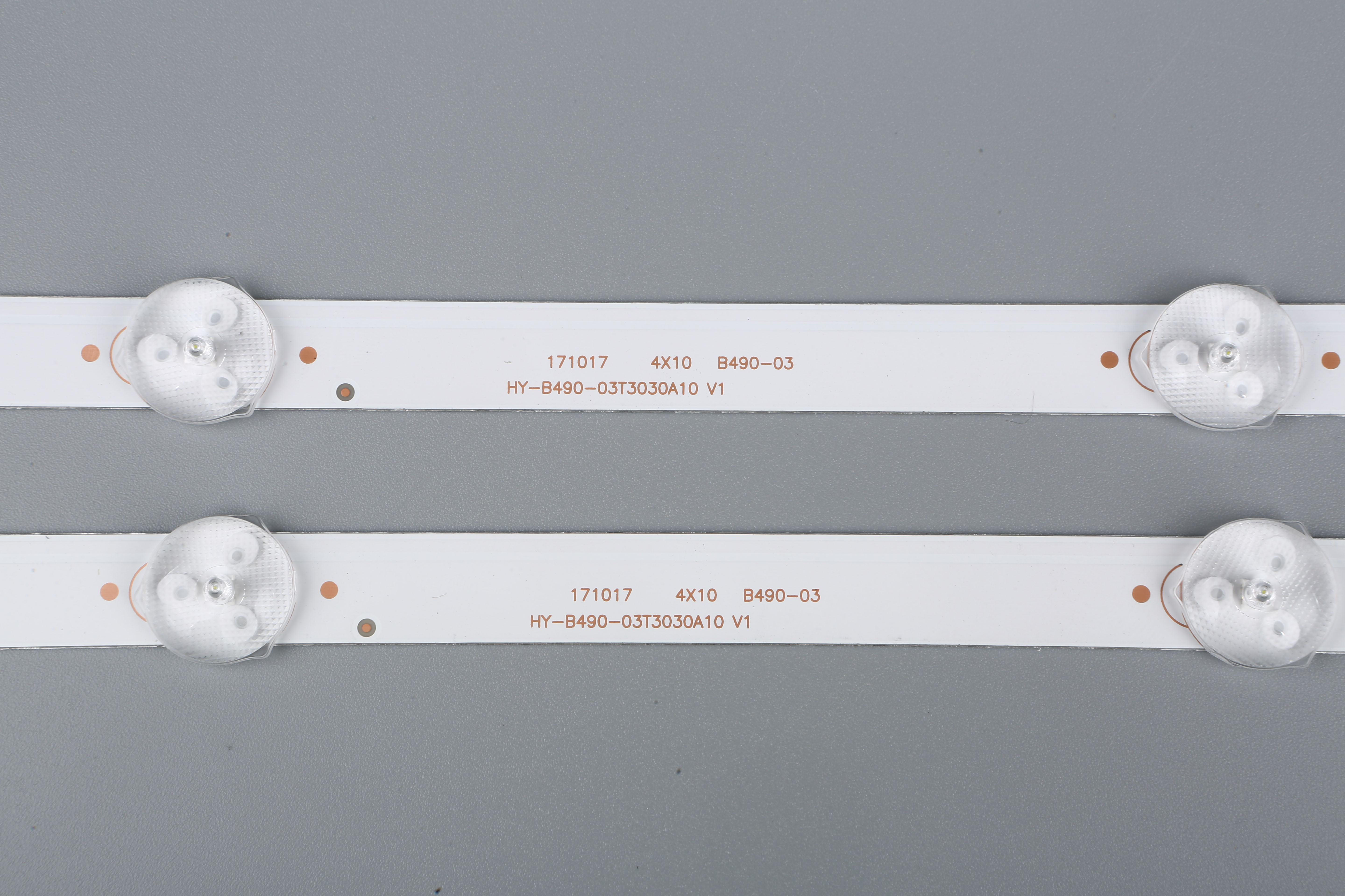 TV-125 led tv backlight for HY-B490-03T3030A10 V1 10 lamps Replacement Backlight Array LED Strip Bar