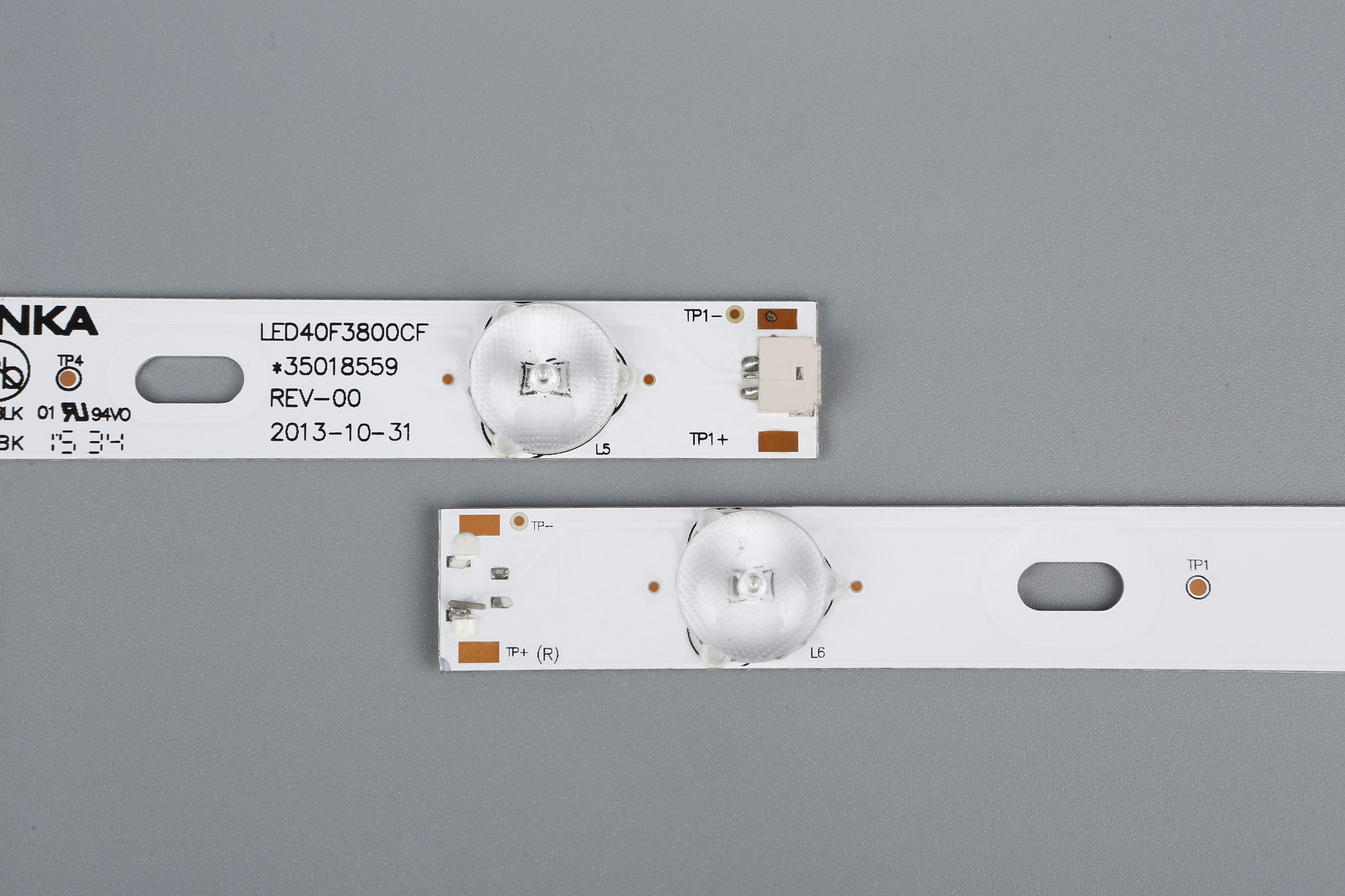 TV-135 Led tv backlight for Konka LED40F3800CF 35018559 REV-00 5+5led Replacement Backlight Array LED Strip Bar