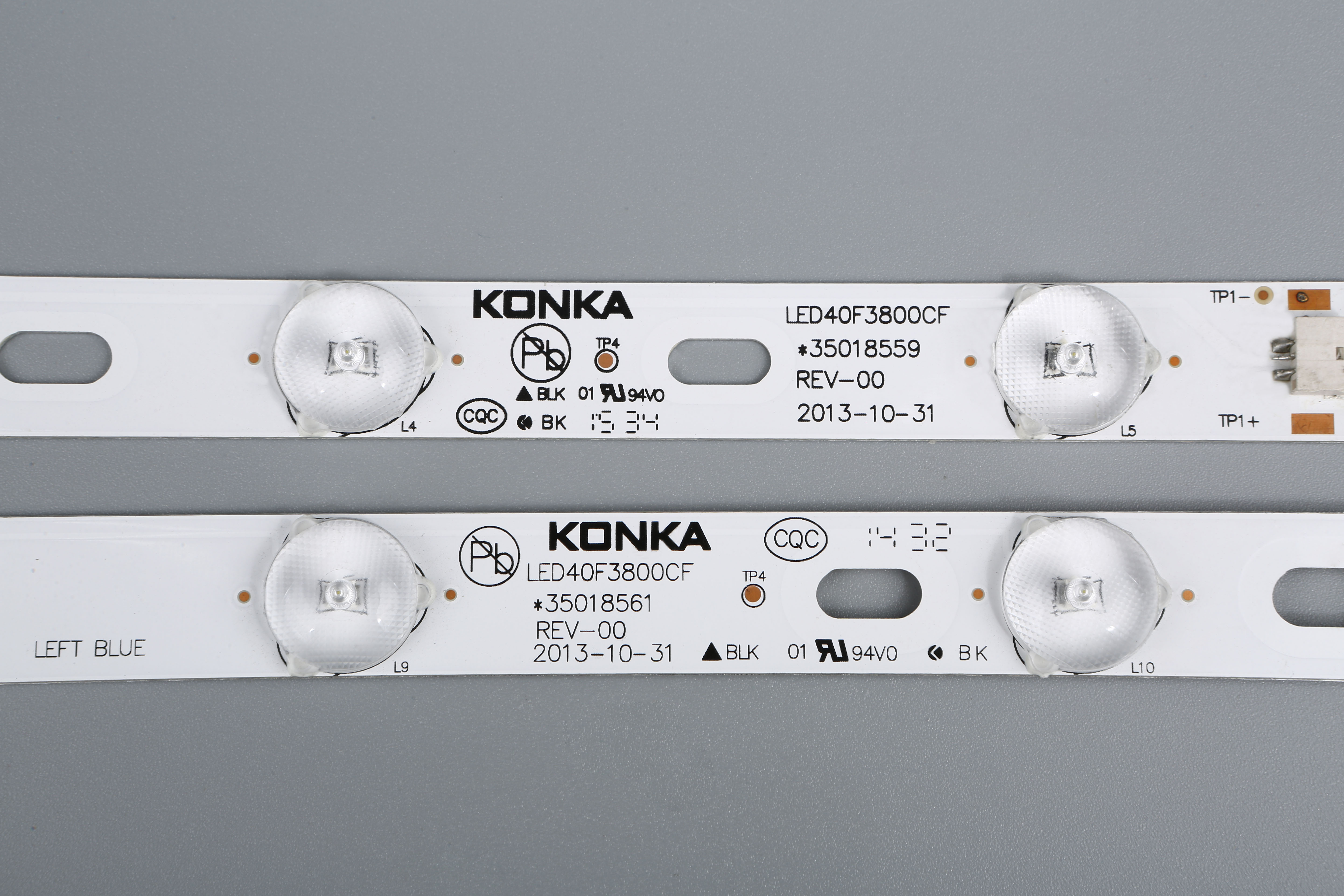 TV-135 Led tv backlight for Konka LED40F3800CF 35018559 REV-00 5+5led Replacement Backlight Array LED Strip Bar
